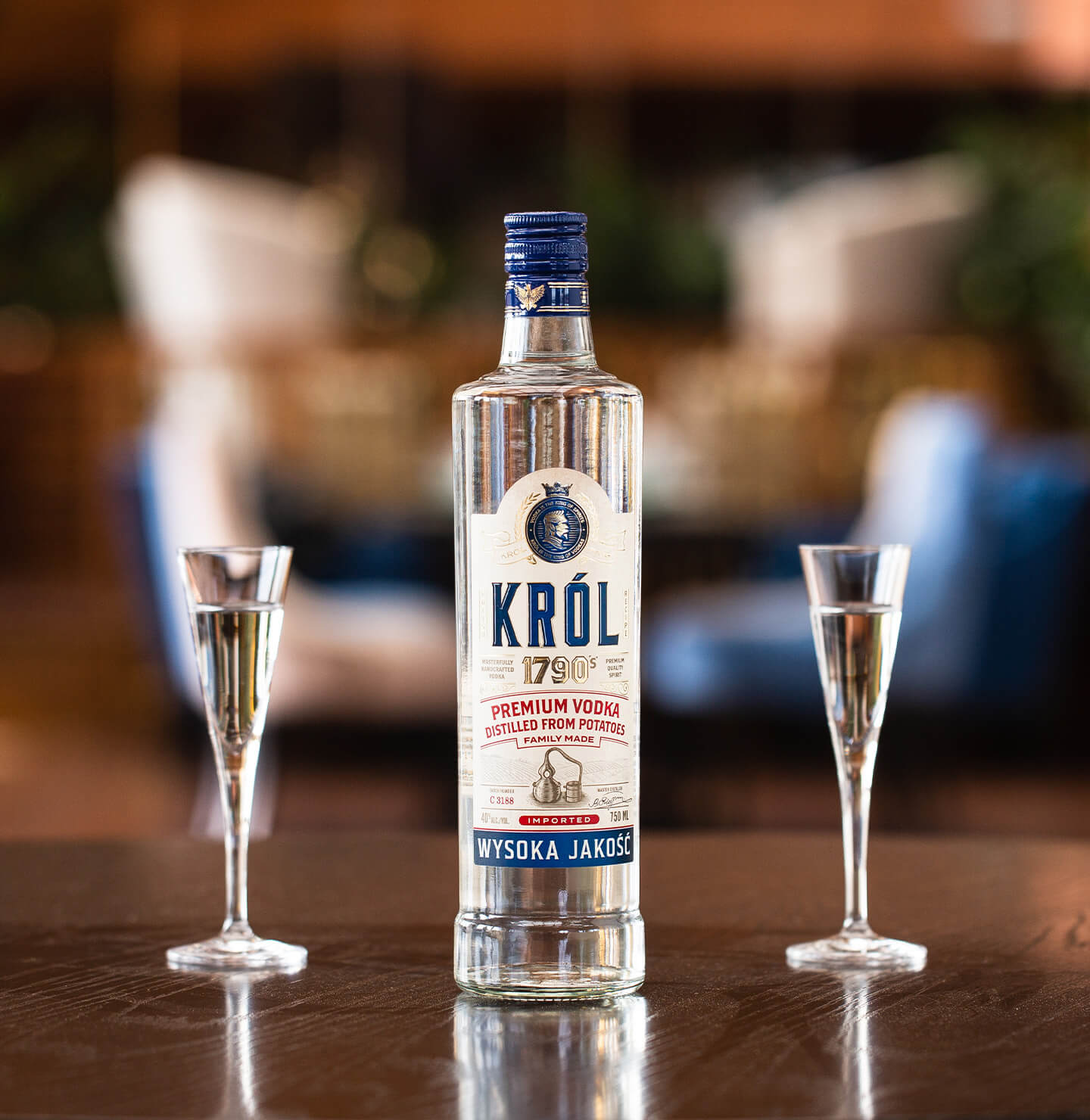 Global Spirits Beverage Brands - Krol Potato Vodka, Cocktail drink with Krol Potato Vodka